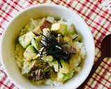かつおたたきのポキ風どんぶり作り方3写真