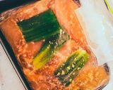 61℃ 醤油麹漬けチキンのオープンサンド作り方2写真