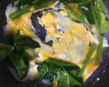超簡単　卵ほうれん草ホットサンド作り方5写真