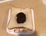 お好きな餡子で、ランチパック小倉トースト作り方4写真