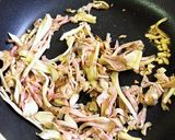 簡単！キノコとベーコンの和風パスタ作り方4写真