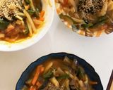 全てレンジ肉なしモス風青椒肉絲風春雨炒煮作り方25写真
