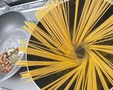 鴨ローストのカルボナーラ作り方8写真