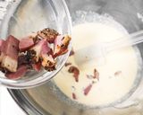 鴨ローストのカルボナーラ作り方10写真