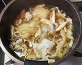 絶品!お肉たくさんつけ汁作り方3写真