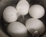 セロリの葉マヨタマゴ粒マスタード炒め作り方3写真
