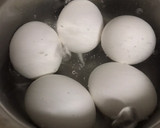 セロリの葉マヨタマゴ粒マスタード炒め作り方3写真