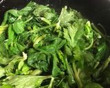 セロリの葉マヨタマゴ粒マスタード炒め作り方6写真