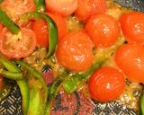 プチトマト＆ピーマンの野菜ソースオムレツ作り方3写真