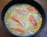 蟹のあんかけ中華風雑炊作り方4写真