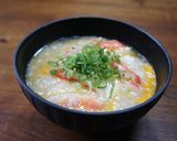 蟹のあんかけ中華風雑炊作り方6写真