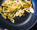 簡単に！甘くて美味しいネギ揚げ炒め作り方4写真