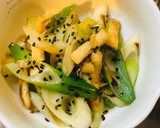 簡単に！甘くて美味しいネギ揚げ炒め作り方6写真