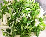 菊芋と豆苗のナムル作り方2写真