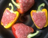 おしゃれ!パプリカの肉詰め作り方4写真
