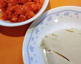 キムチを入れたピリ辛水餃♬子韓国風作り方1写真