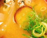 365スープ17餃子タネのこりでお味噌汁作り方4写真