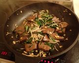 マグロ心臓のニラ炒め作り方10写真