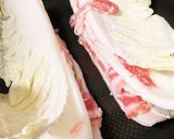 豚バラと白菜のミルフィーユ焼き作り方3写真
