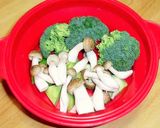 ソーセージと野菜のコンソメ蒸し作り方2写真