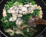 カキとほうれん草のグラタン作り方3写真