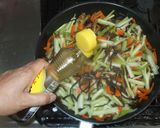 搾菜セロリきくらげ炒め物♪簡単低カロリー作り方13写真