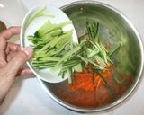 蒸し鶏中華タレ♪簡単鶏胸肉サラダアレンジ作り方13写真