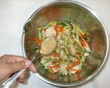 蒸し鶏中華タレ♪簡単鶏胸肉サラダアレンジ作り方15写真