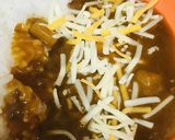 レトルト●ボリュームアップのチーズカレー作り方2写真