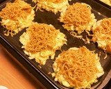 焼きそば入りお好み焼き、冷凍保存可作り方7写真