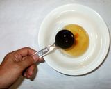 茹で豚のラー油ソースかけ♪簡単作り方3写真