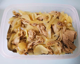 作り置き☆豚こまと玉ねぎの生姜焼き作り方4写真