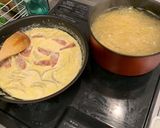 全卵＆牛乳で簡単あっさりカルボナーラ！作り方6写真