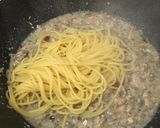 さば缶アレンジ！和風ペペロンチーノ✨作り方7写真