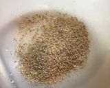 手作り！ゴマチーズドレッシングのサラダ作り方2写真