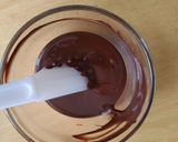 紅茶のホワイト生とビター生の二層チョコ作り方2写真
