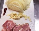 ブロッコリーと玉ねぎのペペたまパスタ作り方1写真