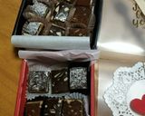 紅茶のホワイト生とビター生の二層チョコ作り方20写真