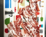 作り置きにも♪豚バラのごま生姜だれ焼き作り方1写真