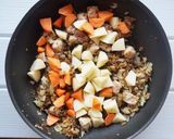 チキンとほうれん草のトマトルーカレー作り方2写真