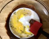 レンジで簡単チョコブラウニーケーキ作り方2写真