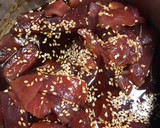 男の３０分料理：まぐろと長芋のポキ丼風作り方7写真