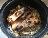 鮭と干し海老と舞茸の炊き込みご飯作り方4写真
