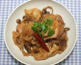 NHK切干し大根と鶏のオイスターソース煮作り方23写真