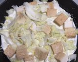 白菜と厚揚げのグラタン♪作り方4写真