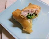 鶏ささみ春巻き作り方7写真