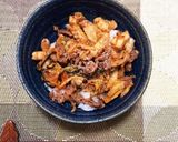 帰宅10分時短飯！！悪魔のプルコギ風丼作り方4写真