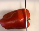 無駄なし！パプリカの下ごしらえ作り方1写真