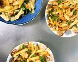 レンジで胸肉タンドリーチキン味青椒肉絲風作り方15写真