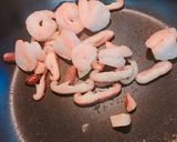 海老の和風パスタ作り方5写真